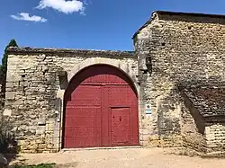 Entrée du château.