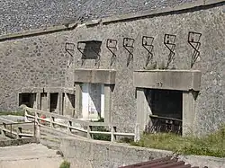 Entrée mixte et entrée téléphérique (ouvrage de Rimplas).