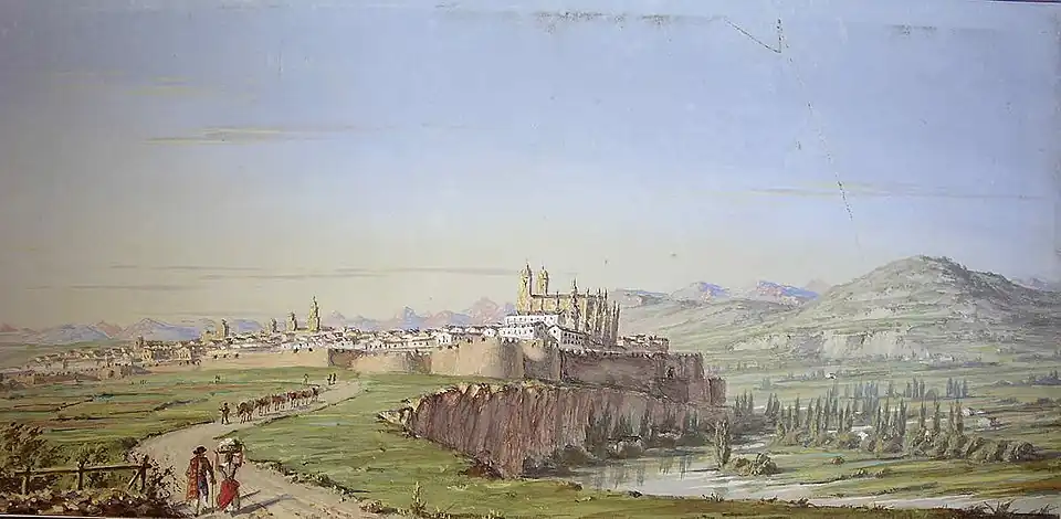 Environs de San Sebastián (années 1850).