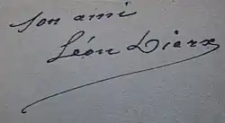 signature de Léon Dierx