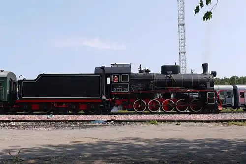 Er 774 38 0-10-0 à Moscou le 11 juillet 2010.