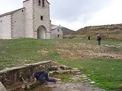 L'ermitage de santa Orosia à Yebra de Basa.