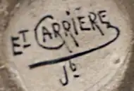 signature d'Ernest Carrière