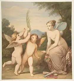 Eros et Anteros avec Psyche, Metropolitan Museum of Art