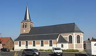 L'église Saint-Martin en août 2019.