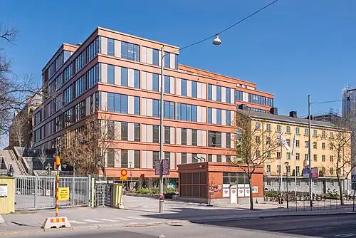 Le nouvel hôpital en avril 2025.