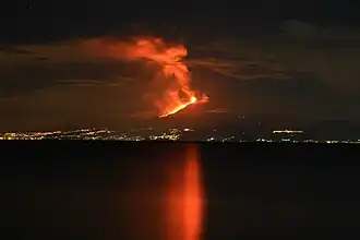 L'Etna, volcan sicilien.