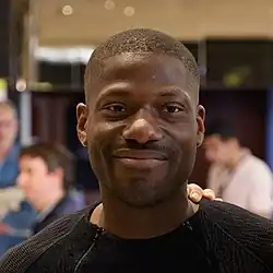 Description de l'image Erwan Kepoa Falé at 2024 Cannes Film Festival for Eat the Night.jpg.