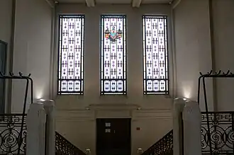 Verrière de l'escalier d'honneur.