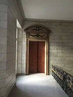 Vue de l'escalier d'honneur