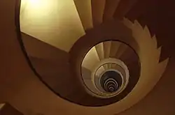 Villa des frères Martel, Paris, escalier