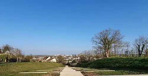 Le parc Louis Philippe, à l'ouest.