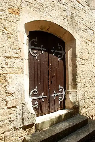 La porte.