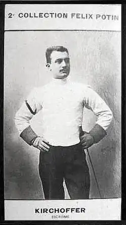 A. Kirchhoffer vers 1898(collection Félix Potin).