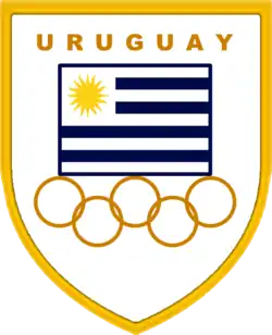 alt=Écusson de l' Équipe d'Uruguay olympique