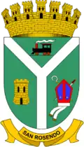 Blason de San Rosendoville et commune du Chili