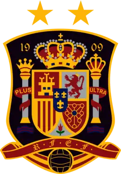 alt=Écusson de l' Équipe d'Espagne de futsal