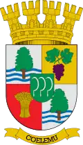 Blason de Coelemuville et commune du Chili