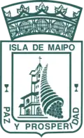 Blason de Isla de Maipocommune du Chili
