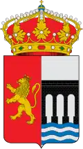 Blason de La Puebla de Alfindén