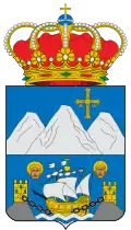 Blason de Peñamellera Baja