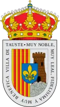 Blason de Tauste