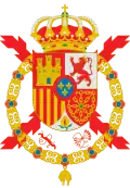 Armoiries de Juan Carlos Ier (1975-2014)(utilisées comme emblème personnel depuis 2014).