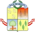 Blason de San Martín