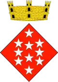 Blason de Clariana de Cardener