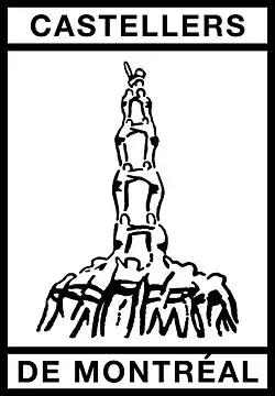 Écusson des Castellers de Montréal