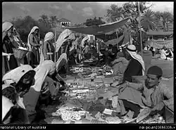La foire du village en 1939.