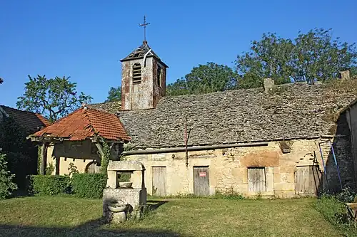 Chapelle de la grange cistercienne d'Émorots.
