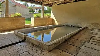 Le bassin du lavoir.