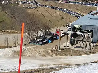 La télécabine Côte 2000 en 2006.