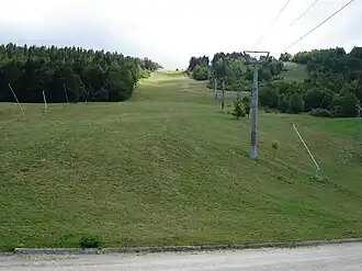 La télécabine Pré des Preys en 2007.