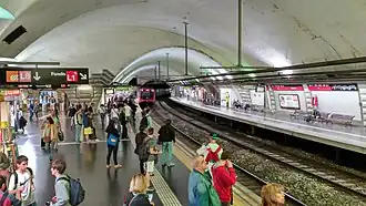 Image illustrative de l’article Espanya (métro de Barcelone)