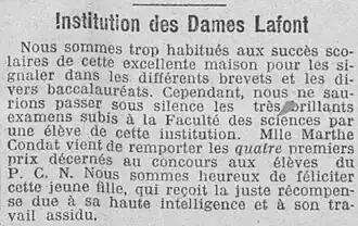 L'Express du Midi du 11 juillet 1905.