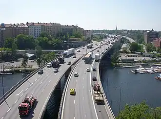 Pont Fredhällsbron.
