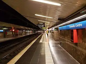 Image illustrative de l’article Cornellà Centre (métro de Barcelone)