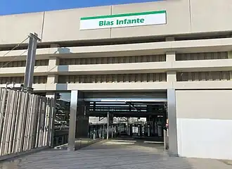 Image illustrative de l’article Blas Infante (métro de Séville)