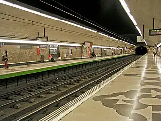 Image illustrative de l’article Cruz del Rayo (métro de Madrid)