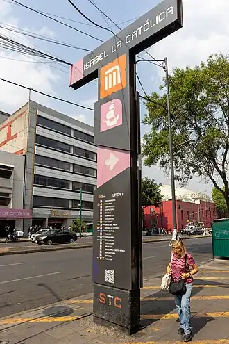 Accès à la station.