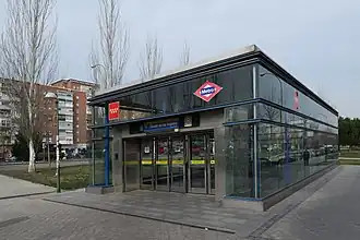 Image illustrative de l’article Ciudad de los Ángeles (métro de Madrid)
