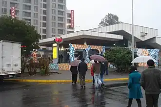 Un accès de la station.