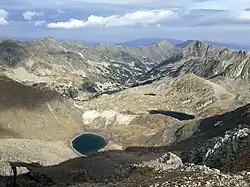 Vallée érodée par la glaciation - la Carança, Massif de Carança.