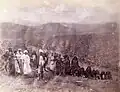 Ouvriers dans un domaine à Ceylan, septembre 1875.