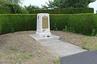 Stèle hommage au 329e&nbsp;RI.