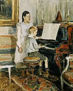 Enfants au piano, 1902, musée des beaux-arts de Pau.