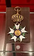 Etoile de grand aigle de la Légion d'honneur du maréchal Bessières (1768-1813), 4e type, Musée de l'Armée.