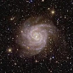 IC 342 imagée par le télescope spatial Euclid.